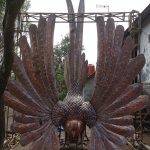 Patung Burung Rurai Tembaga